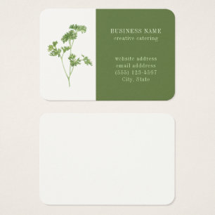 PARSLEY FRESCO 3,5x2,5 Cartão de visita II