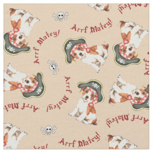 Parson Russell Terrier Pirate Tecido