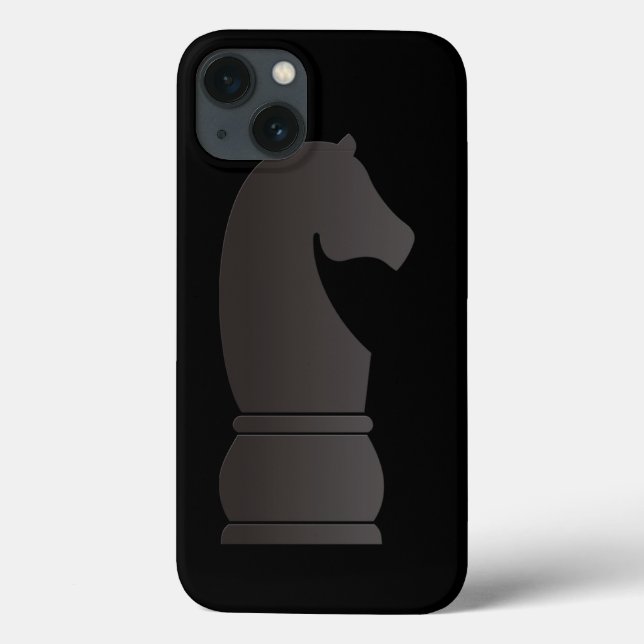 Parte de xadrez do cavaleiro preto (Verso)