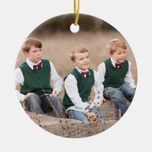 PARTE DIANTEIRA da FOTO dos enfeites de natal e da