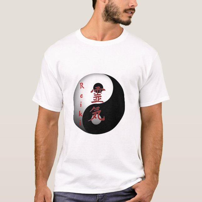 parte dianteira de camisa do reiki (Frente)