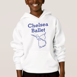 Parte dianteira unisex do Hoodie da criança (texto