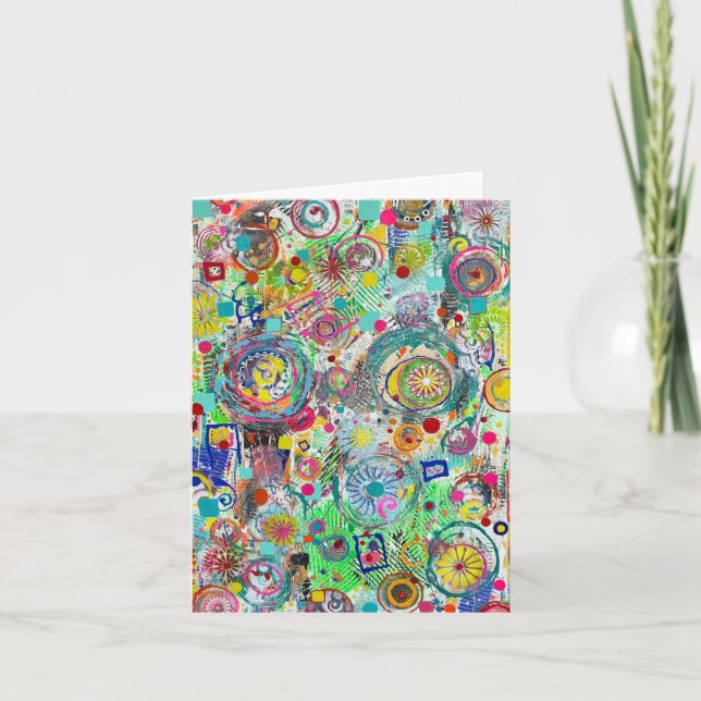 Parte em um Cartão de Nota de Vazio de Caixa (Frente)