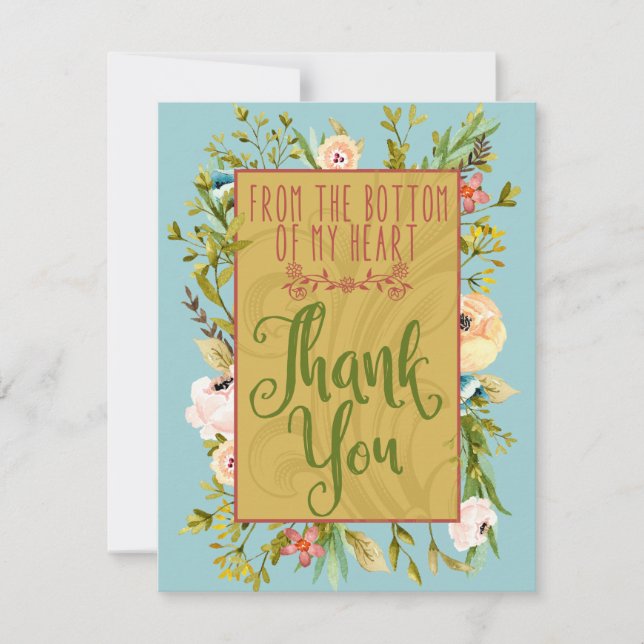 Parte inferior do meu Cartões de agradecimentos Fl (Frente)