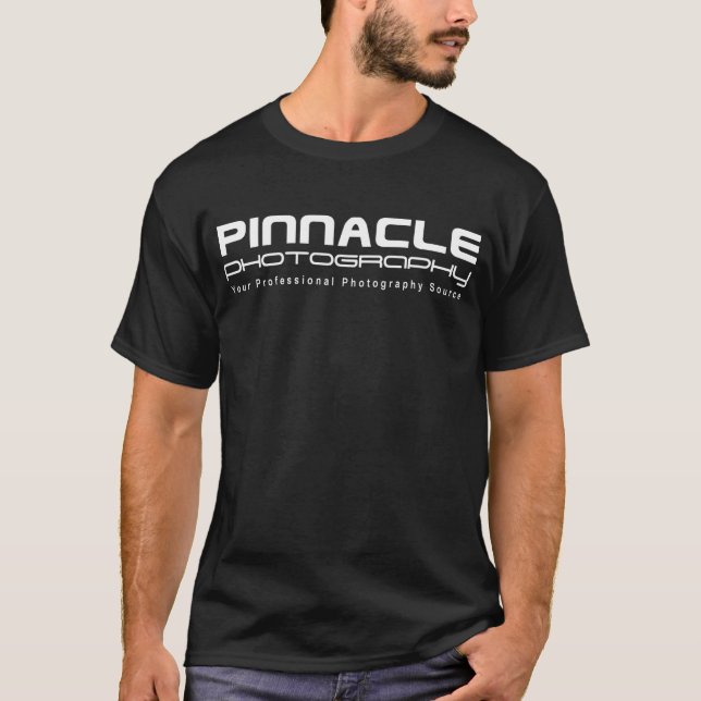 parte traseira da camisa do logotipo do pináculo - (Frente)