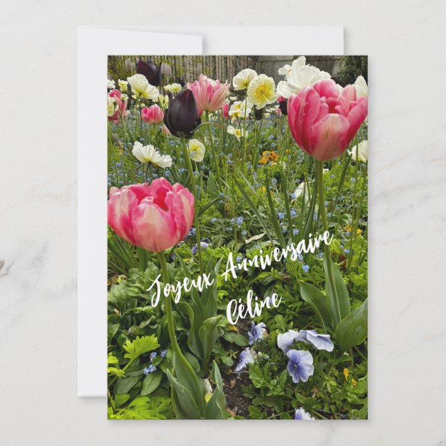 Parterre de fleurs (Frente)