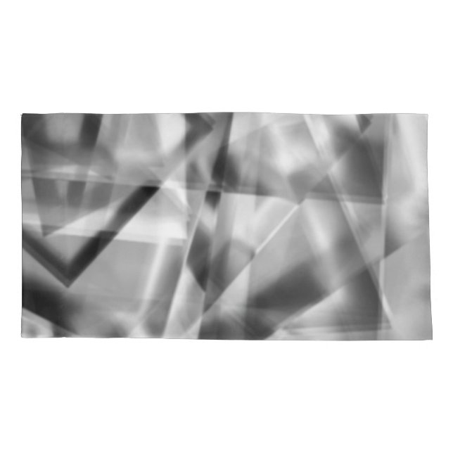 Partes de pedaços quadrados de acrílico, cinzas a  (Traseira - Esquerda)