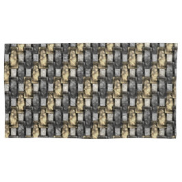 Partes retangulares das ouros de cinzas esculpidas