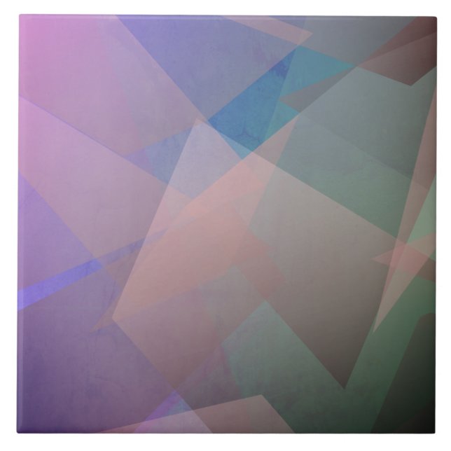 Partículas voadoras de abstrato | Formas geométric (Frente)