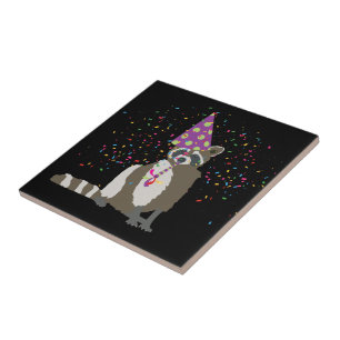 Partida de guaxinim - Animais com festa