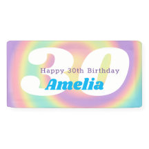 Partido aniversário de 30 anos Iridescente do Arco