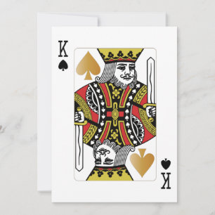 Partido Casino Jogando Cartão Rei