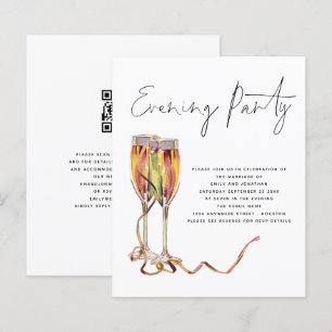 Partido de Casamento de Champagne Minimalista de O