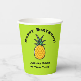 Partido de Copas de Papel Tropical Personalizadas 