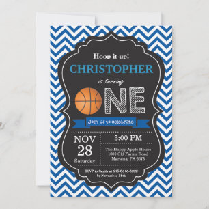 Partido de primeiro aniversario do convite do