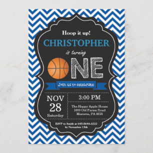 Partido de primeiro aniversario do convite do