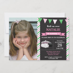 Partido de primeiro aniversario do convite do