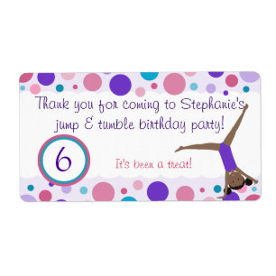 Partido Dinâmico - Etiquetas Púrpura e Rosa