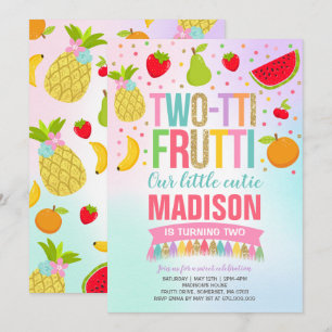 Partido do segundo aniversário de Convite de fest