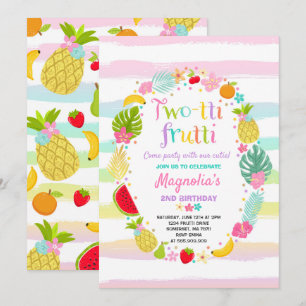 Partido do segundo aniversário de Convite de fest