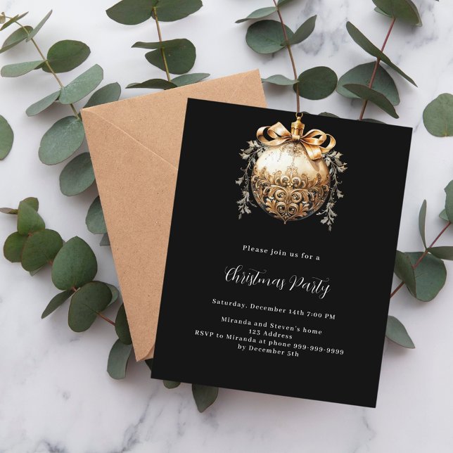 Partido dos natais vintages de ouro preto (Criador carregado)