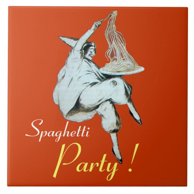 PARTIDO ESPAGHETTI, ITALIANA KITCHEN, laranja (Frente)