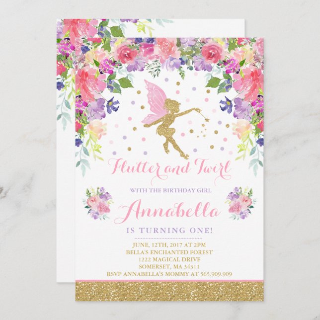 Partido mágico lunático do convite feericamente do (Frente/Verso)