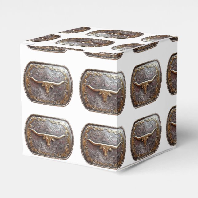 Partido Ocidental Favor Ou Caixa De Presente Texas (Frente)