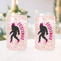 Partido Personalizado Bridal Favor Chic Sasquatch