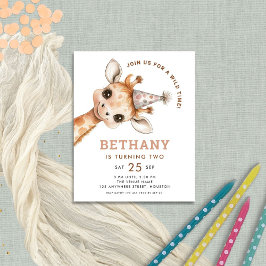 Partido segundo aniversário Girafa Cuta de Tempo C