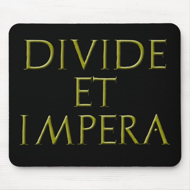 Partilha e Impera Mousepad (Frente)