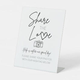 Partilhar O Sinal De Pedestal Do Evento De Amor