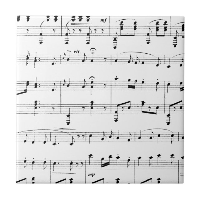 Partitura Branca Música (Frente)