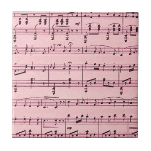 Partitura cor-de-rosa