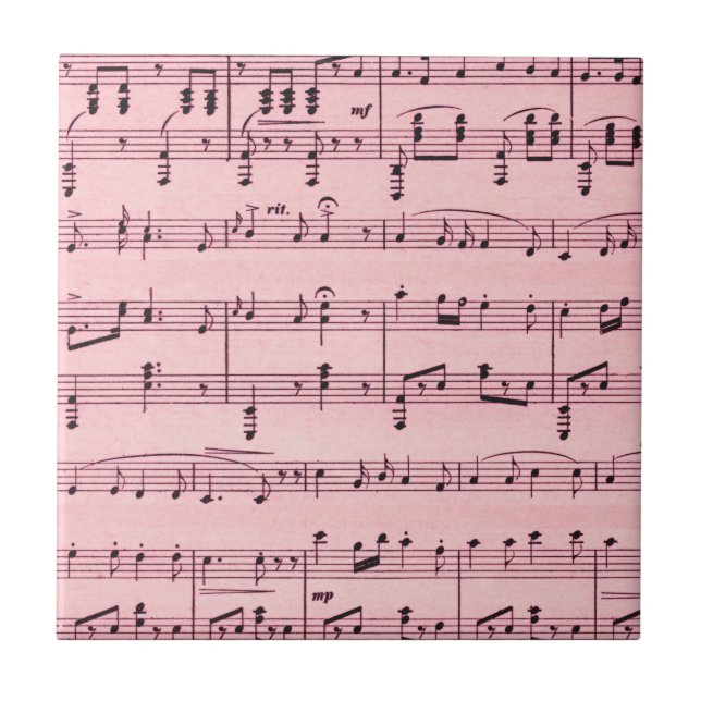 Partitura cor-de-rosa (Frente)
