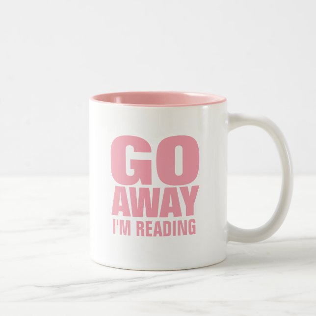 Parto, eu estou lendo canecas de café engraçadas (Direita)