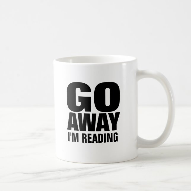 Parto, eu estou lendo canecas de café engraçadas (Direita)