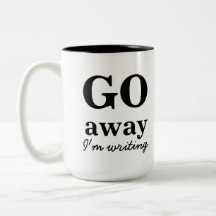 Parto, eu sou caneca de café do escritor da