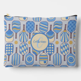 Pás de Bateria Azul com Monograma