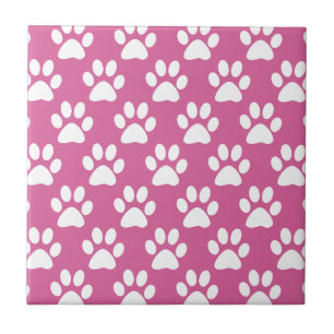 Pás de filhotes cor-de-rosa e brancas