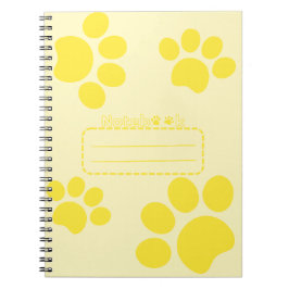 Pás de gato - caderno amarelo