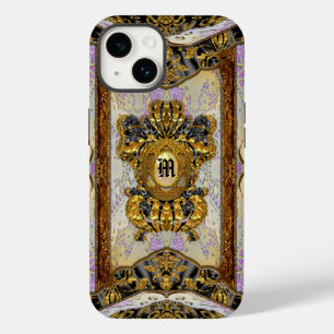 Pasamanerie Madeline Elegant Damask Monograma