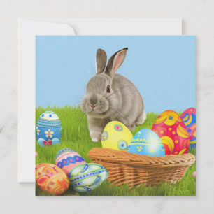 Páscoa bonita Bunnypara um humor positivo