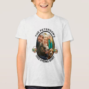 Páscoa Camisa Personalizada De Tingimento De Fot