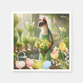 Páscoa com guardanapos