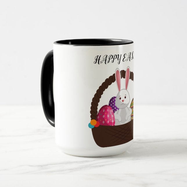 Páscoa Combo duas caneca tonta. (Frente Esquerda)