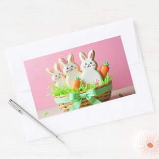 Páscoa Cookies Adesivos redondos clássicos