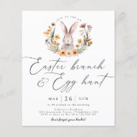 Páscoa De Orçamento Brung Hunt Wildflower Bunny