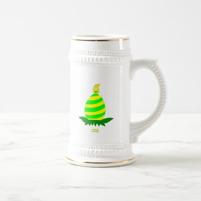 Páscoa deseja Caneca de cerveja (Direita)