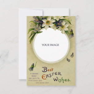 Páscoa Floral Melhores Desejos Vitorianos